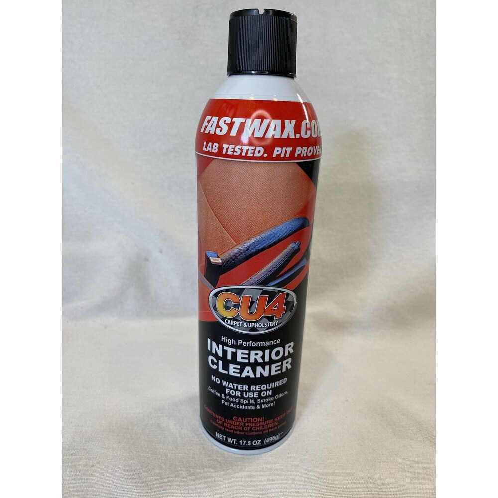 CU4 HIGH PERFORMANCE WATERLESS INTERIOR UPHOLSTERY CARPET CLEANER